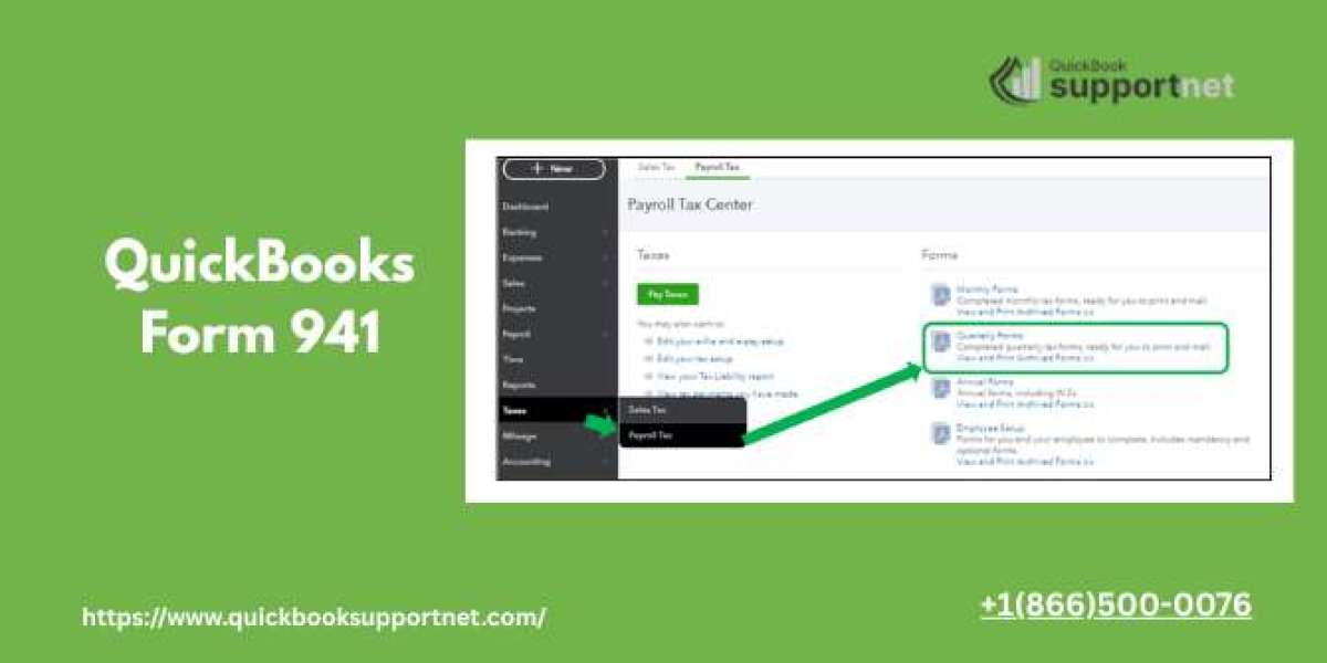Why Isn’t Form 941 Showing in QuickBooks?