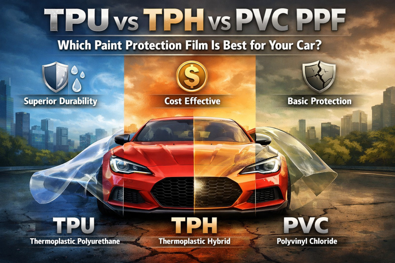 Paint Protection Film | Ultraguard India — TPU vs TPH vs PVC PPF: Which Paint Protection Film...