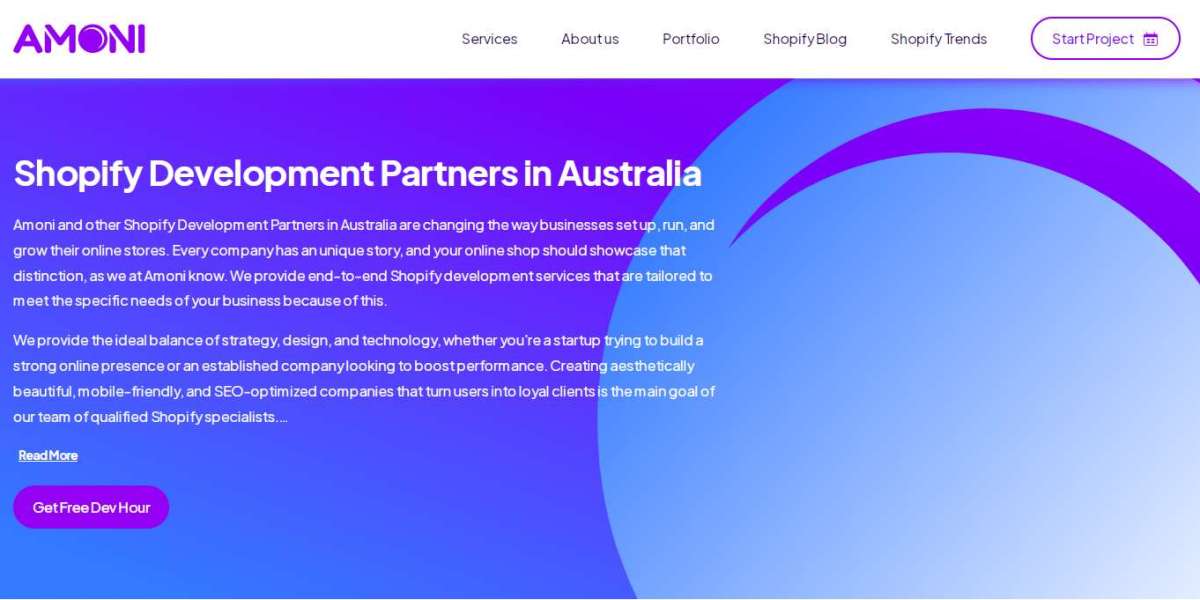 Shopify Ecommerce Development Company In USA | Amoni