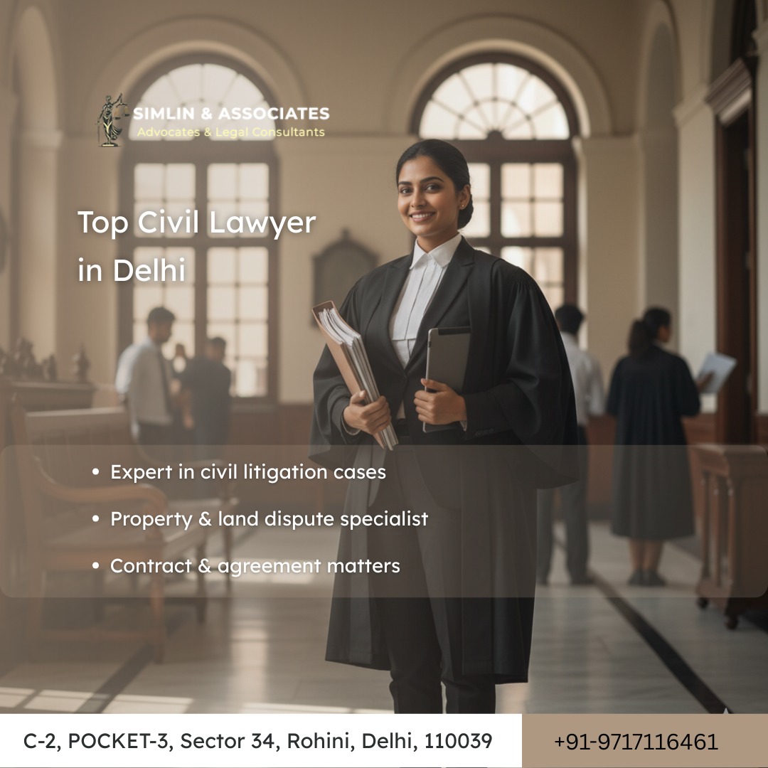 Top Civil Lawyer in Delhi for Property, Recovery & Civil Disputes