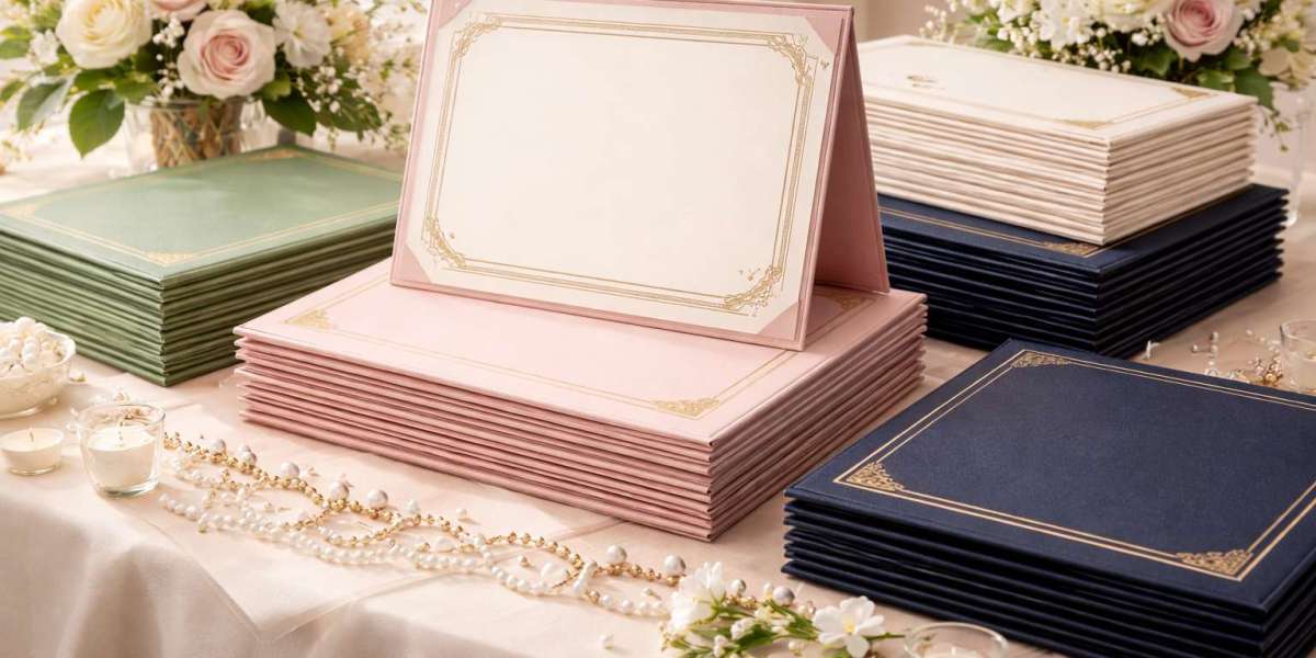 Designing Elegant Bulk Certificate Holders for Weddings and Events