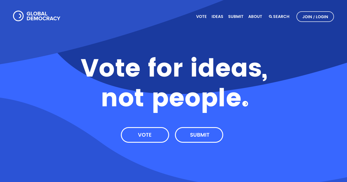 Global Democracy | User Profile - essentialhoodiee