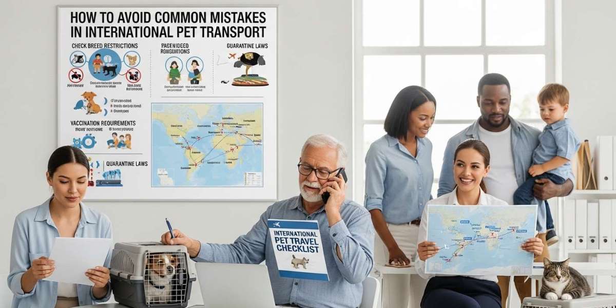 How to Avoid Common Mistakes in International Pet Transport