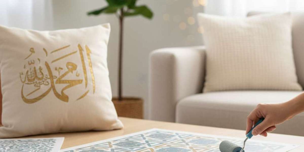 Mashallah in Arabic Calligraphy Stencil | Reusable Islamic Art Tool