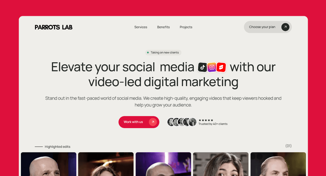 Social Media Agency in Inland Empire - Video Studio, Social Media & Digital Marketing | Parrots Lab