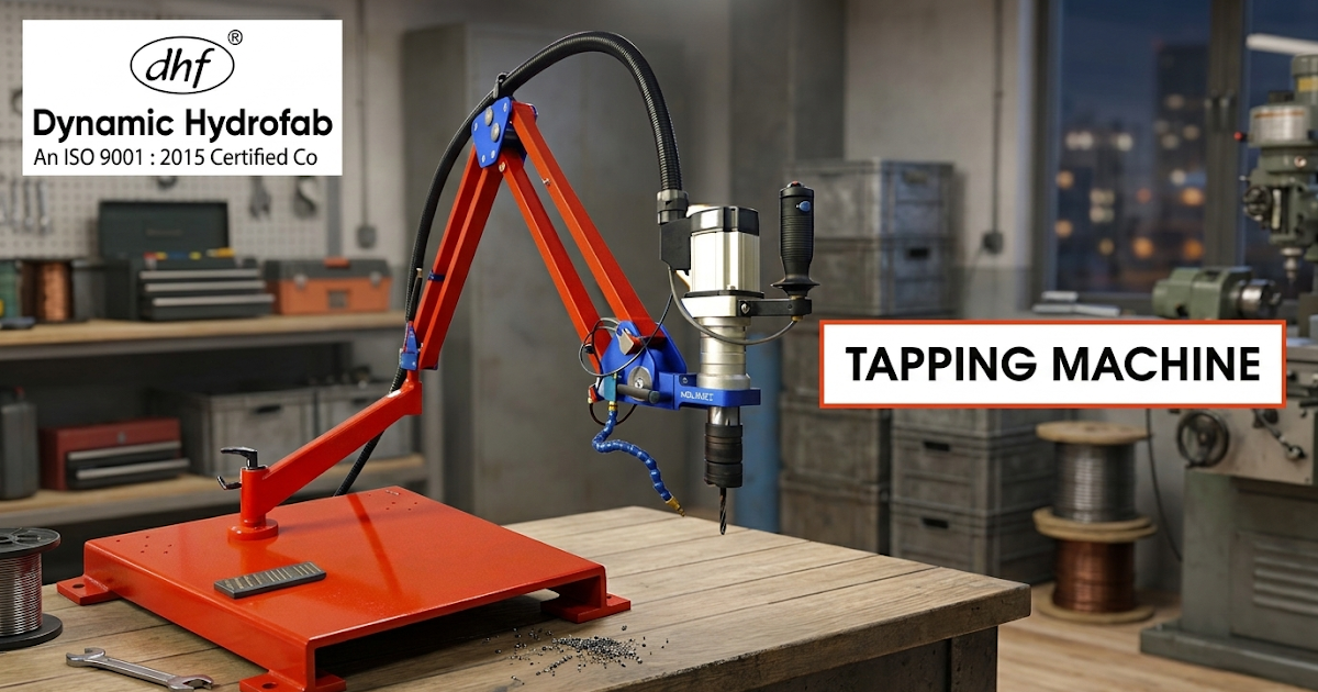 Tapping Machine Manufacturers India | Dynamic Hydrofab