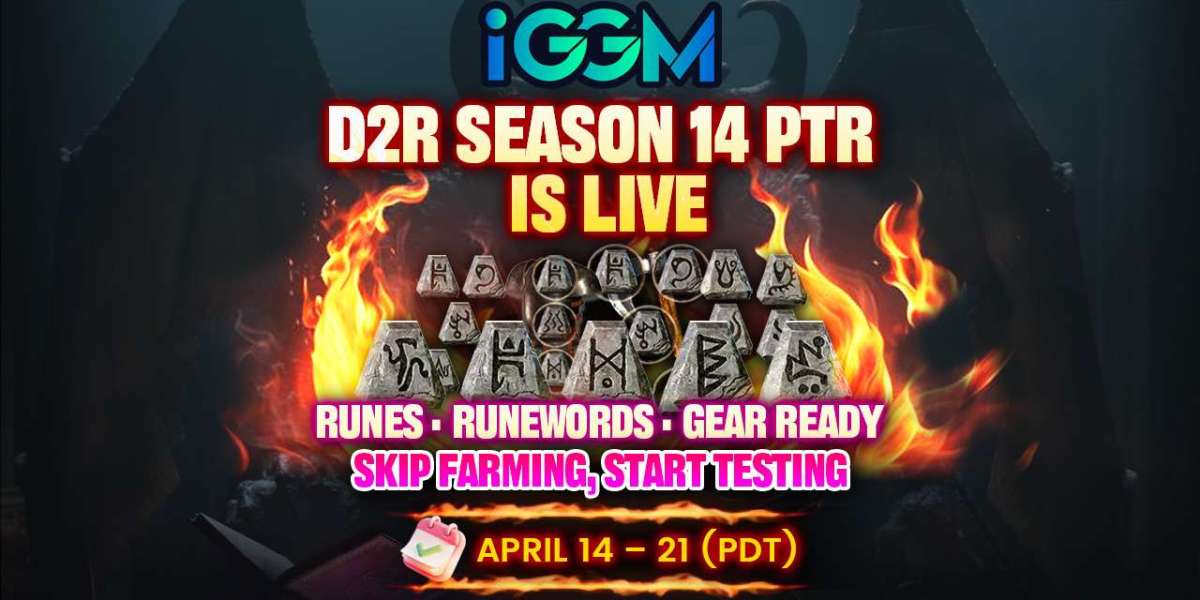 Diablo 2 Resurrected PTR 3.2 Was Released on April 14th, All Items are on Sale at IGGM!