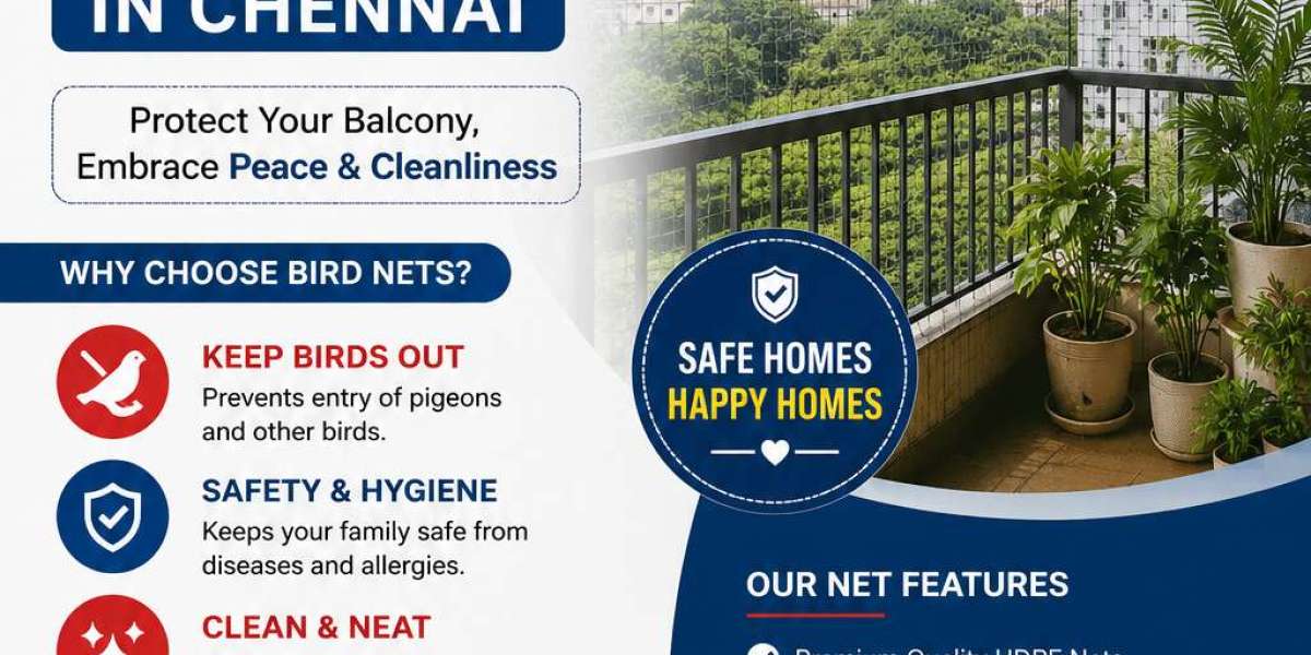 High-Quality Balcony Pigeon Net Services for Chennai Residents