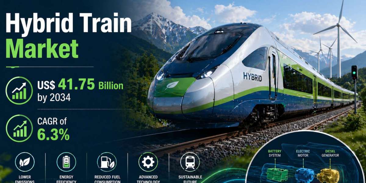 Hybrid Train Market Trends & Drivers Outlook: Projected to Reach US$ 41.75 Billion by 2034 at 6.3% Market CAGR