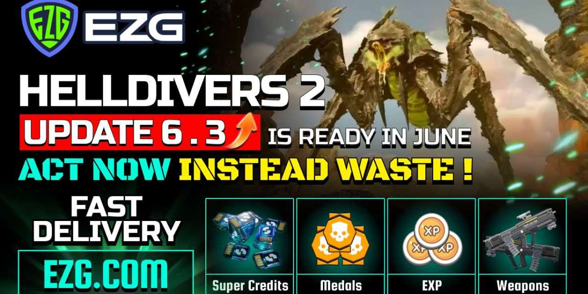 Helldivers 2 6.3 Update is Coming in June. Buy Cheap And Safe Helldivers 2 items at EZG.com!