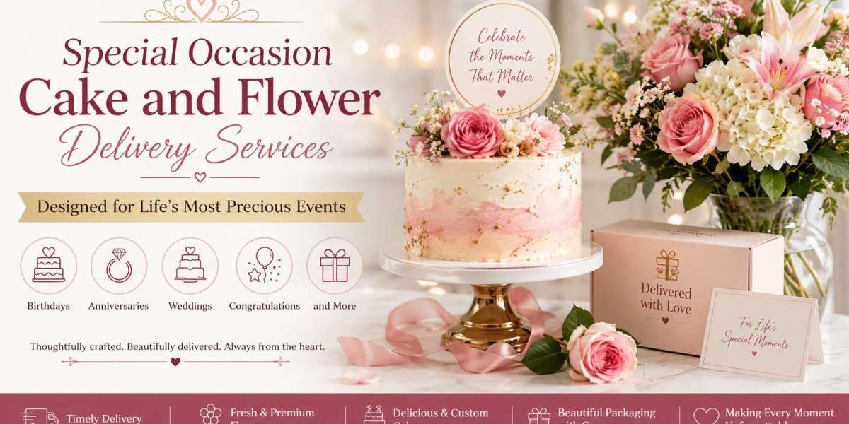 Special Occasion Cake and Flower Delivery Services Designed for Life’s Most Precious Events