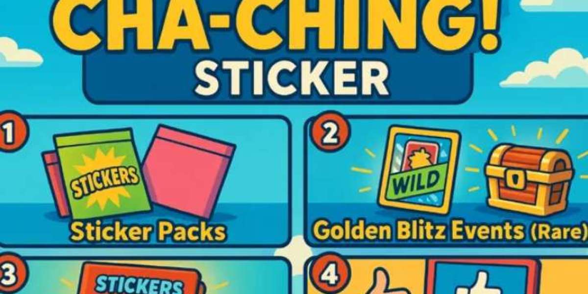 Cha-Ching 6-Star Sticker Guide for Monopoly GO Players