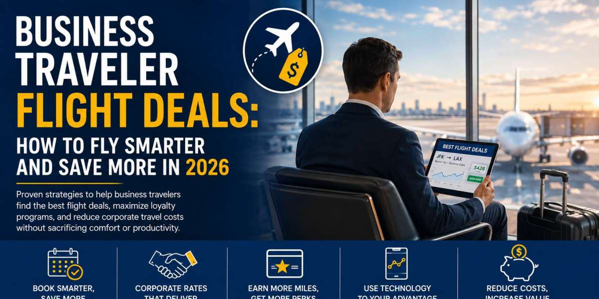 Business Traveler Flight Deals: How to Fly Smarter and Save More in 2026