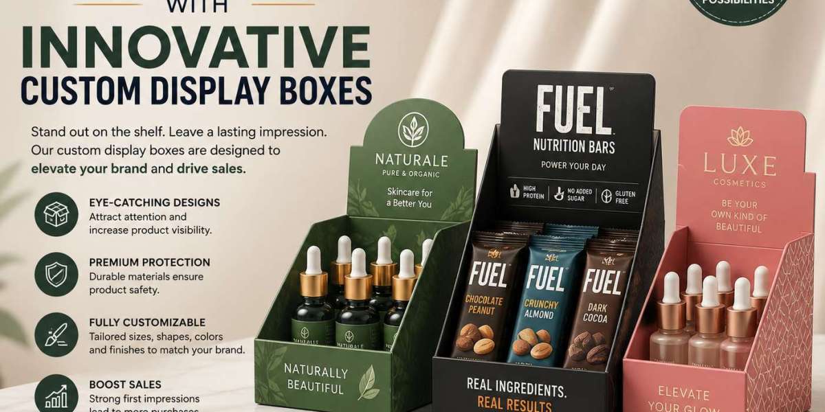 Boost Product Appeal with Innovative Custom Display Boxes