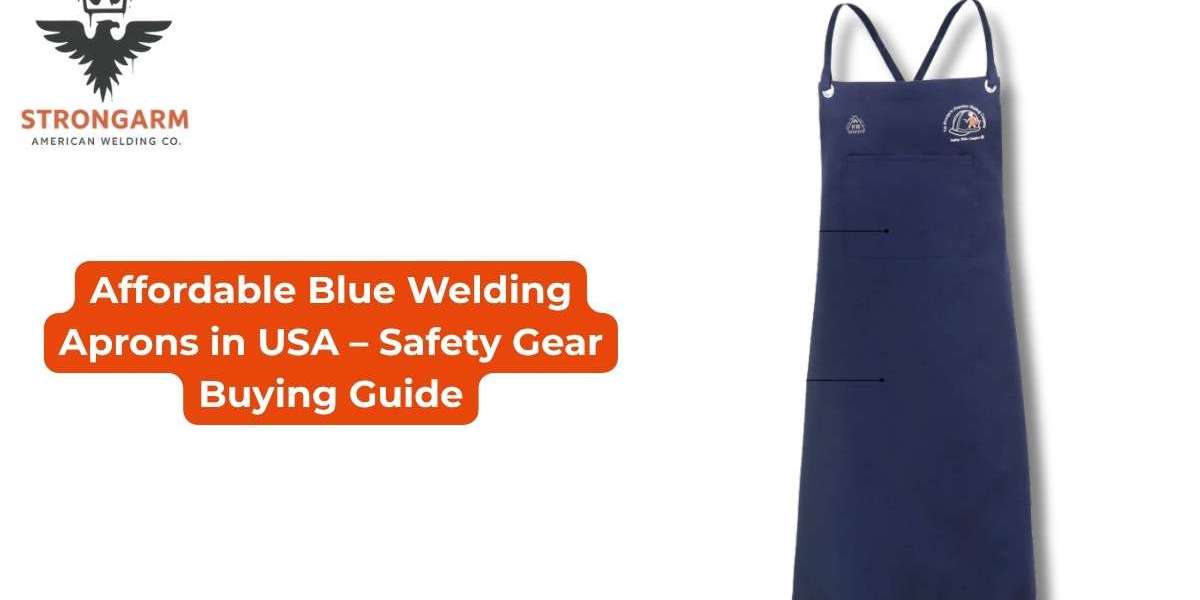 Why Blue Welding Aprons Are Essential Safety Gear for Welders in the USA