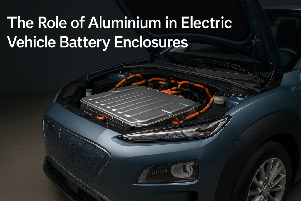 The Role of Aluminium in Electric Vehicle Battery Enclosures - KMC Aluminium