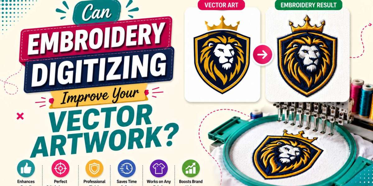 Can Embroidery Digitizing Improve Your Vector Artwork?