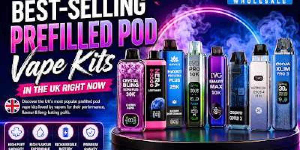 Top 10 Best-Selling Prefilled Pod Vape Kits in the UK Right Now – Bulk Vape Wholesale