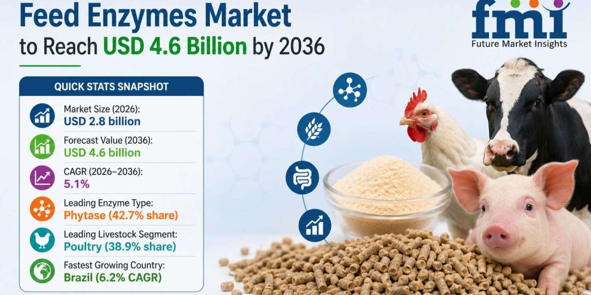 Novonesis Accelerates Brazilian Expansion as Global Feed Enzymes Market Grows from USD 2.8 Billion in 2026 to USD 4.6 Bi