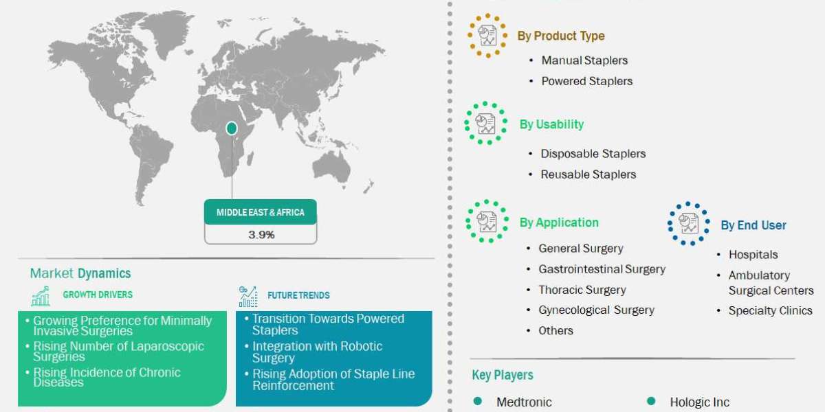 Middle East and Africa Linear Staplers Market Begins at US$ 59.1 Mn in 2024 with Strong Future