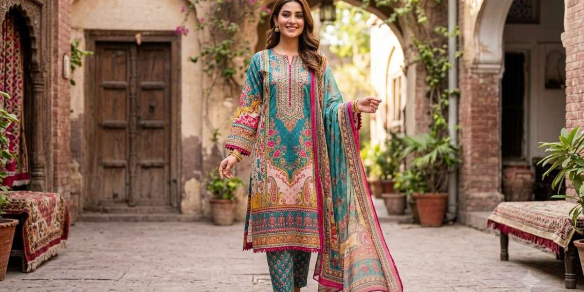 Why Are Pakistani Designer Lawn Suits In High Demand