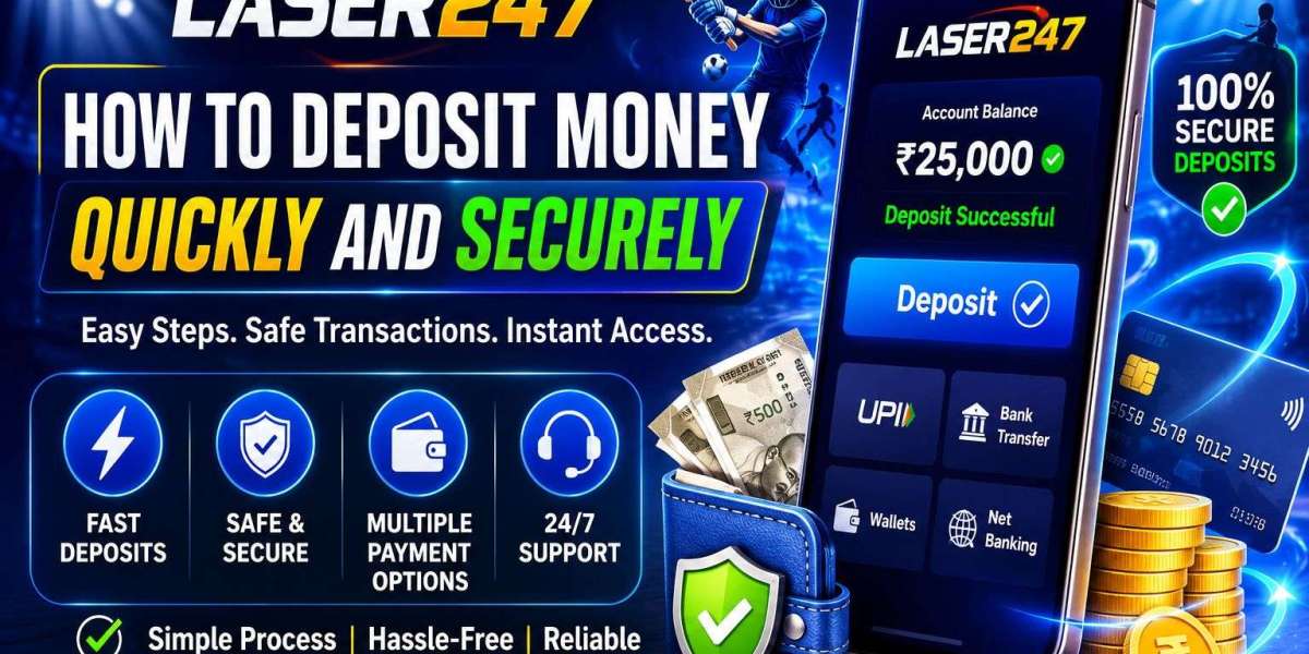 Laser247: How to Deposit Money Quickly and Securely
