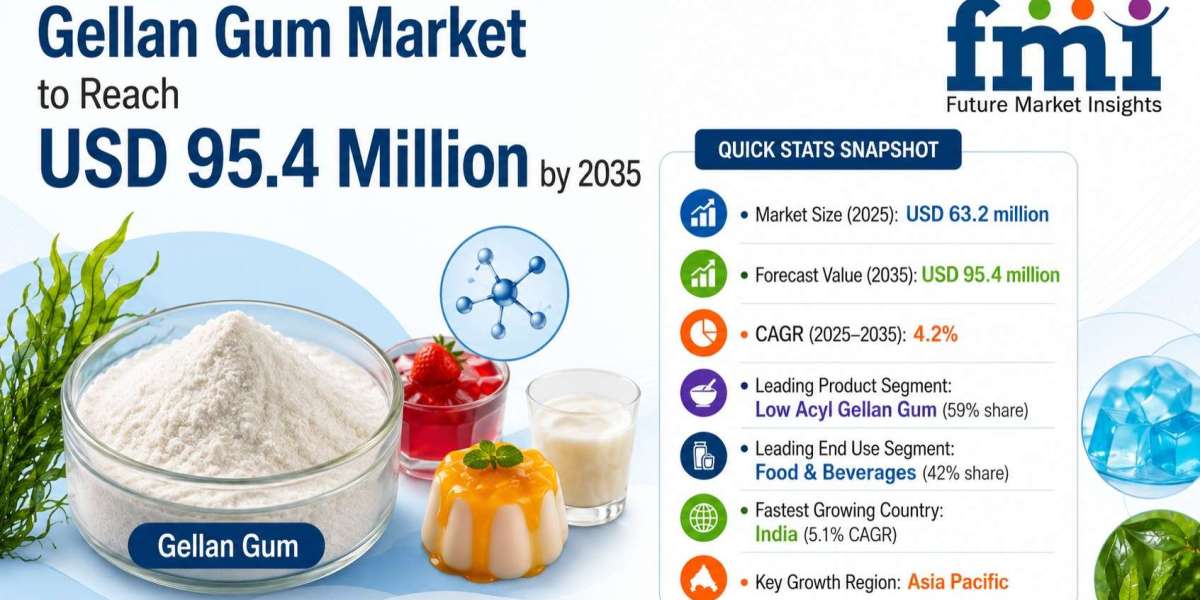 CP Kelco Accelerates Chinese Expansion as Global Gellan Gum Market Grows from USD USD 63.2 million in 2025 to USD USD 95