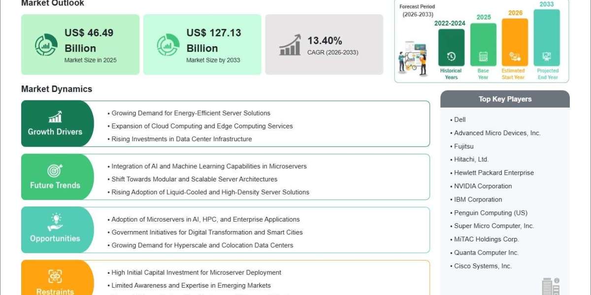 Microserver Market Valued at US$ 46.49 Billion in 2025 Poised for High Growth