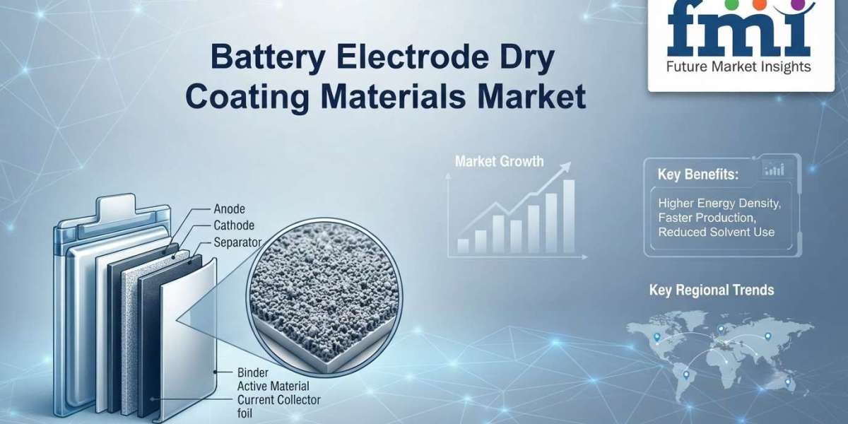 Battery Electrode Dry Coating Materials Market Set for Transformational Growth as Solvent-Free Manufacturing Reshapes Gl