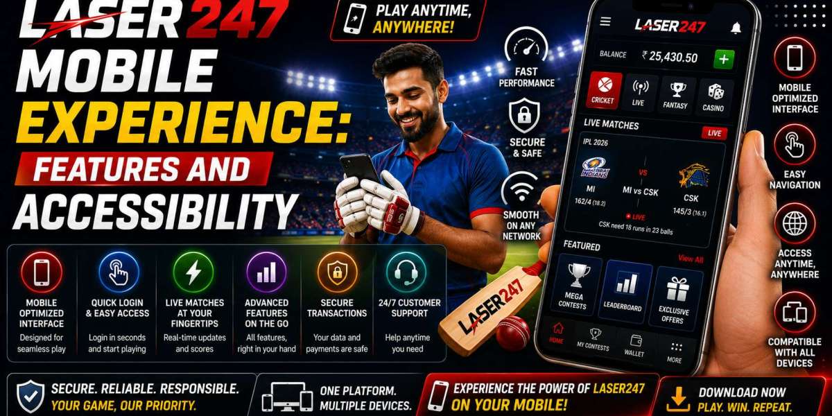 Laser247 Mobile Experience: Features and Accessibility