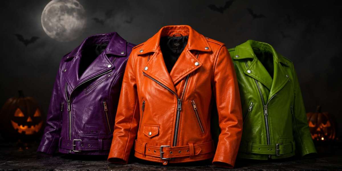Colorful Leather Jackets Are Becoming Halloween’s Most Wearable Costume Trend