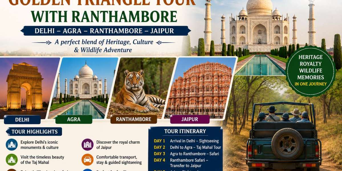 5 Nights 6 Days Golden Triangle Tour With Ranthambore