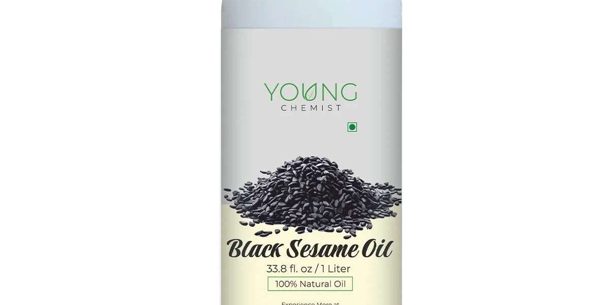 Black Sesame Oil for Healthy Hair & Skin