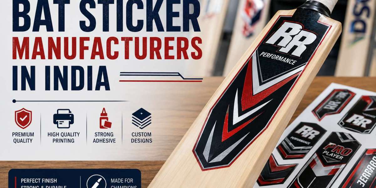 Bat Sticker Manufacturers in India: Choose the Right Stickers for Your Cricket Bats