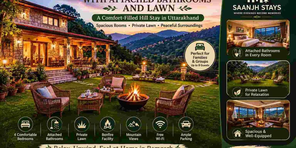 Ramgarh Villa with Attached Bathrooms and Lawn