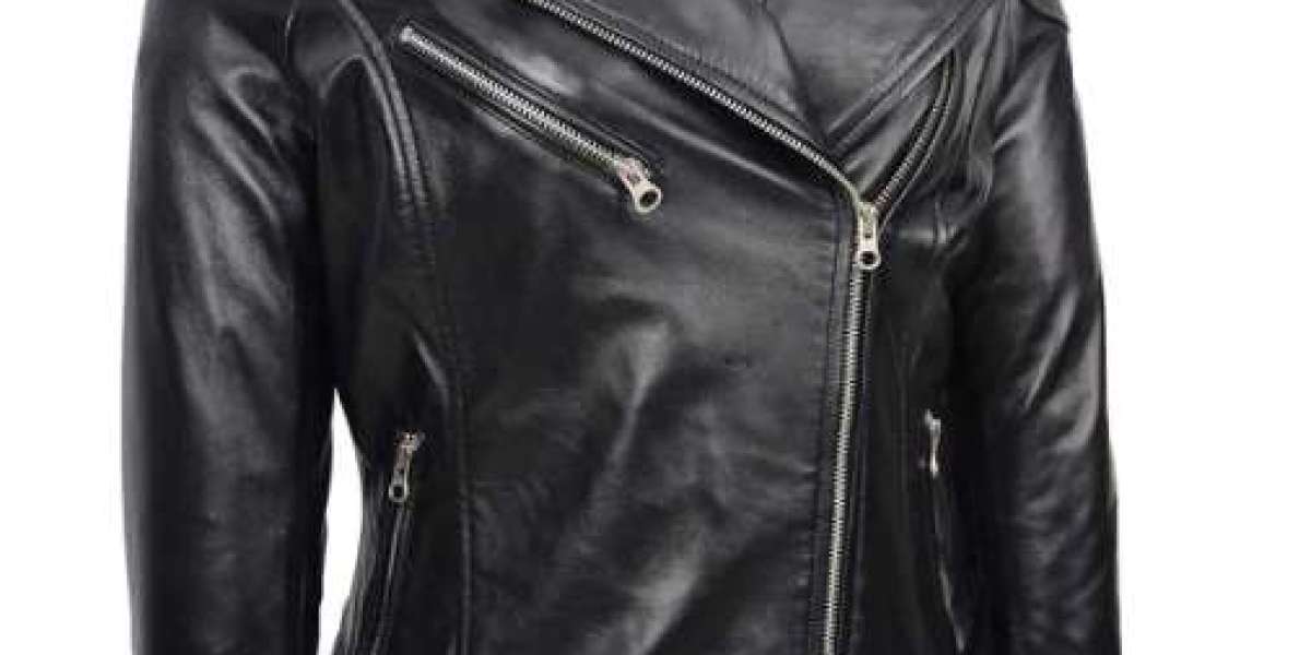 Ladies Biker Leather Jackets – House Of Leather