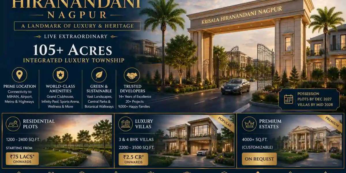 Krisala Hiranandani Nagpur: Plots, Villas & Amenities