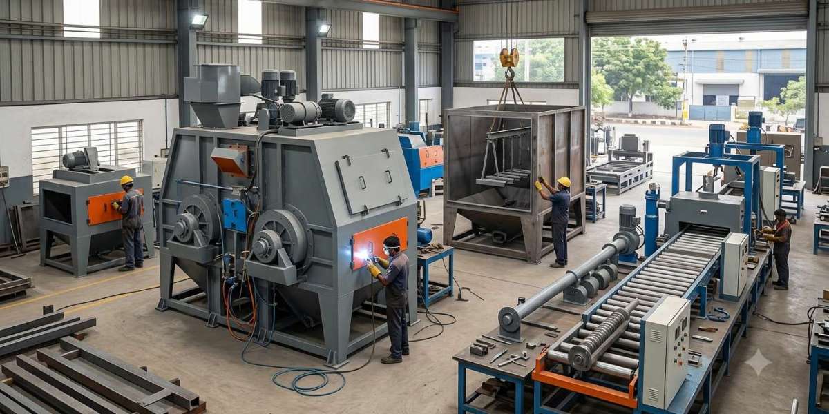 Shot Blasting Machine Manufacturers in India: Key Factors for Efficient Industrial Surface Treatment
