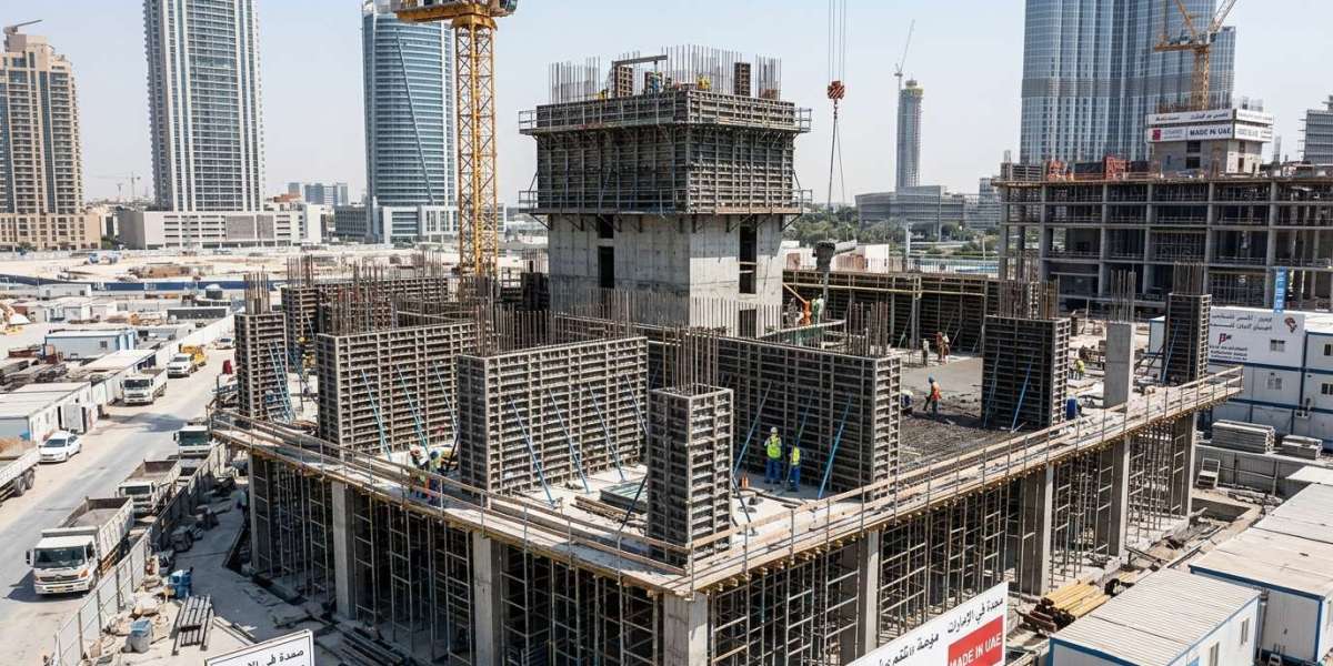 Steel Shuttering Formwork UAE – Reliable Construction Solution for Strong Concrete Structures