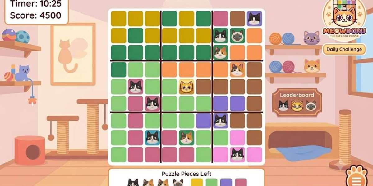 Meowdoku: The Cozy Cat Puzzle Game That Turns Logic Into Pure Relaxation