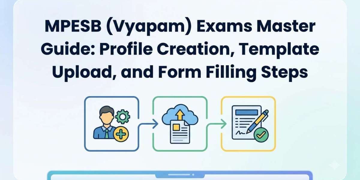 MPESB (Vyapam) Exams Master Guide: Profile Creation, Template Upload, and Form Filling Steps