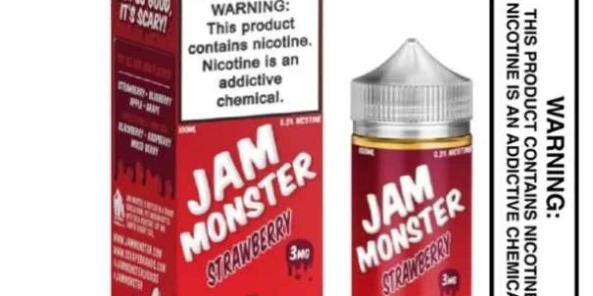 Strawberry Jam Monster E Liquid 100ML – The Classic Strawberry Toast Flavor Every Vape Fan Should Try