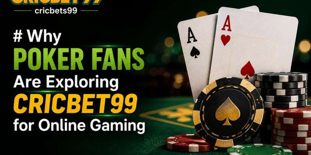Why Poker Fans Are Exploring Cricbet99 for Online Gaming