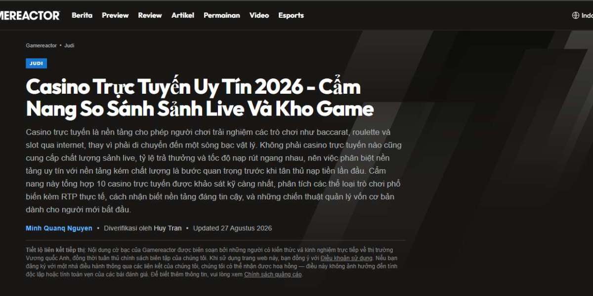 Cẩm Nang Khám Phá Thế Giới Casino Online Và Những Tiêu Chí Quan Trọng