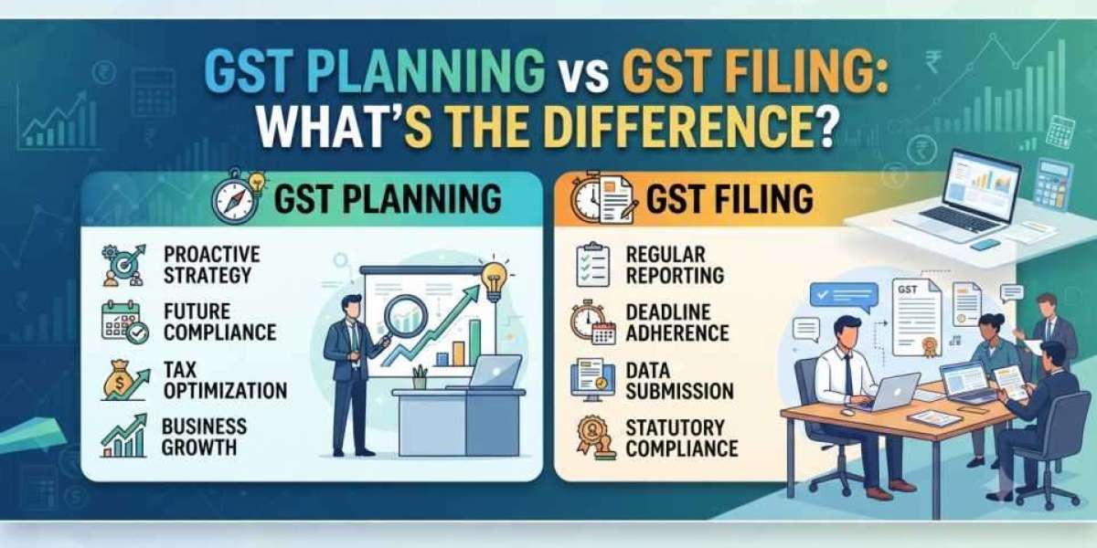 GST Planning vs GST Filing: What’s the Difference?