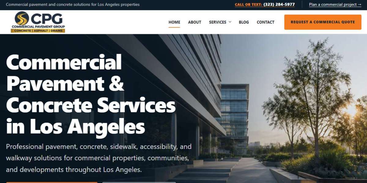 Building Better Commercial Properties Through Durable Pavement and Concrete Solutions