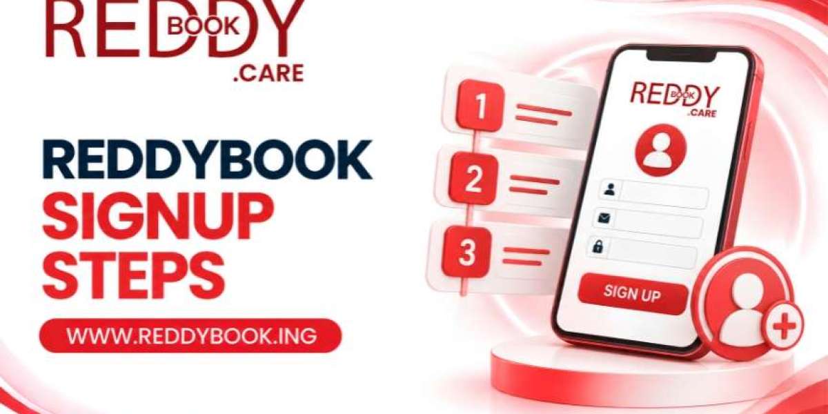 Reddybook Signup Steps