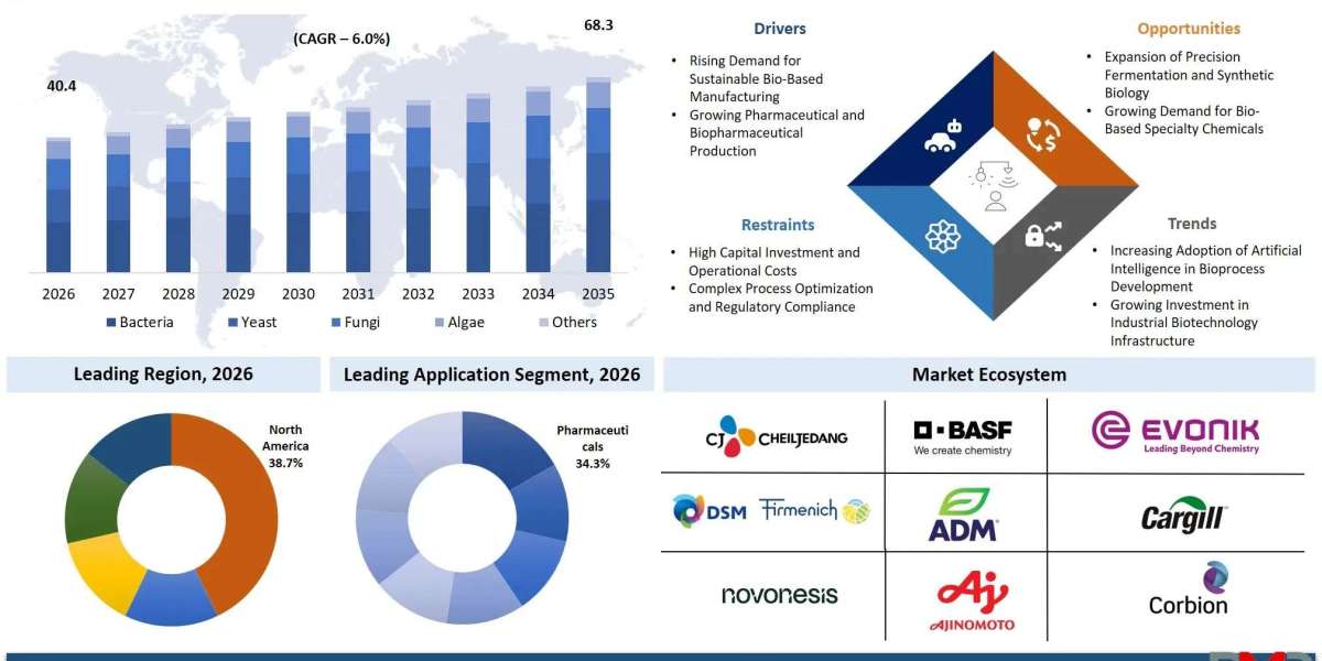 Microbial Fermentation Technology Small Molecules Market Value & Statistics to 2035