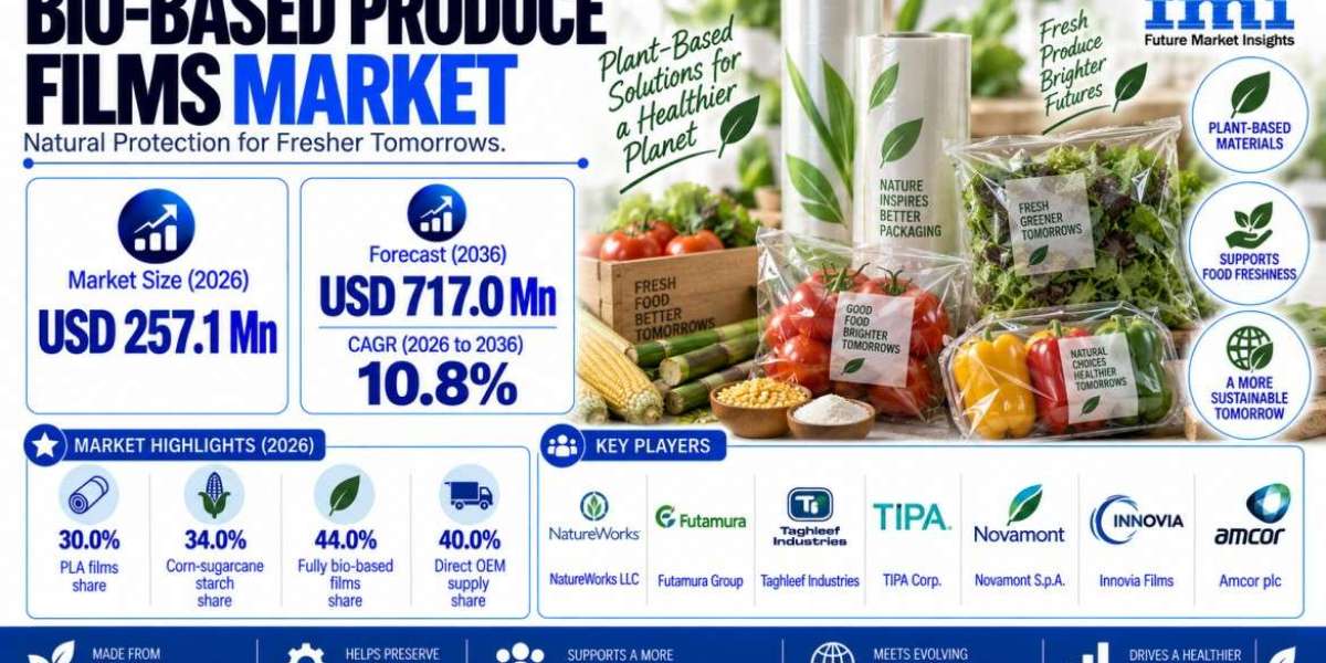 Bio-Based Produce Films Market to Reach USD 717 Mn: France Drives Europe’s Sustainable Packaging Demand