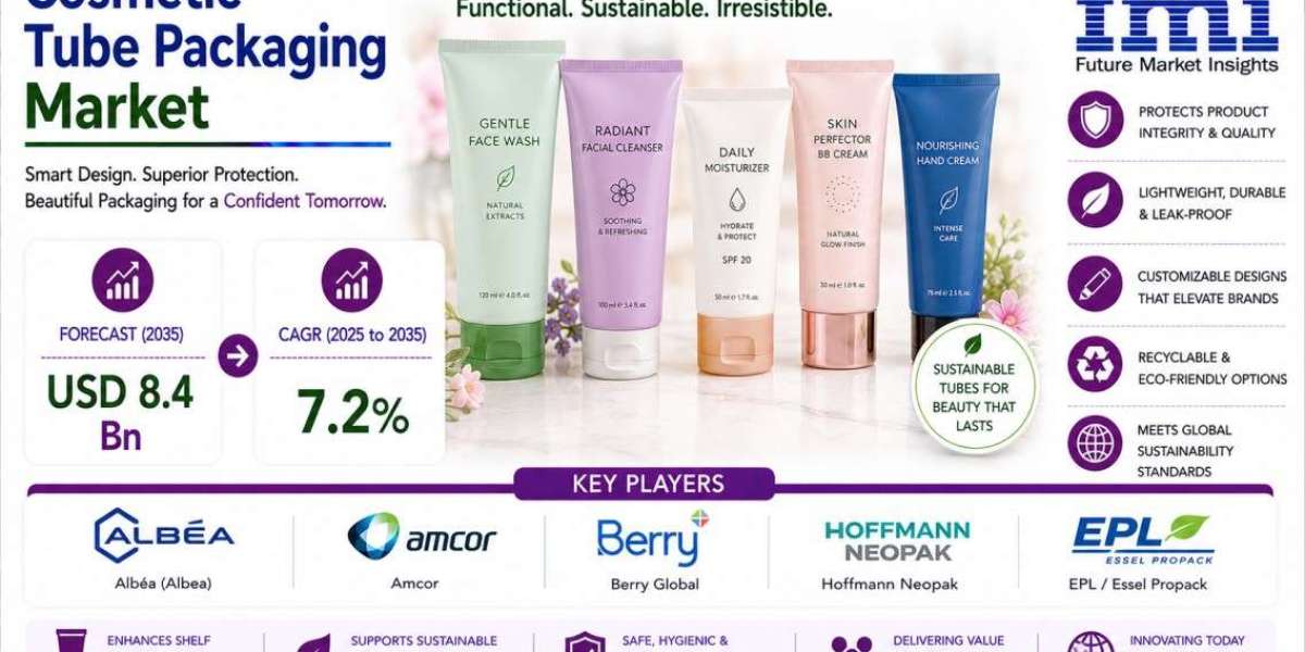 Cosmetic Tube Packaging Market Clocks 7.2% CAGR Growth Fueled by Direct-to-Consumer Beauty Brand Expansion